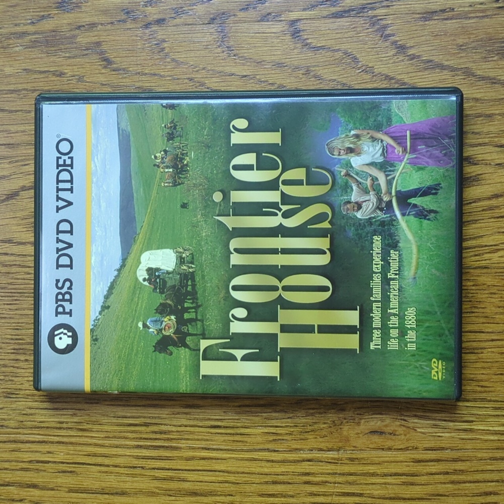 Frontier House PBS DVD Video 6 Hour Run Time Full Color Video Educational